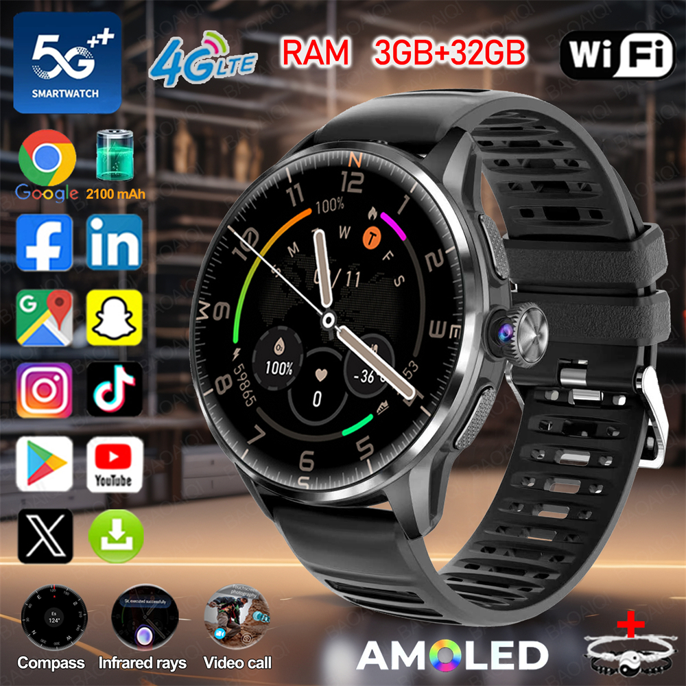 Compass Lensatic - 5G/4G Full Network Smart Watch Compass