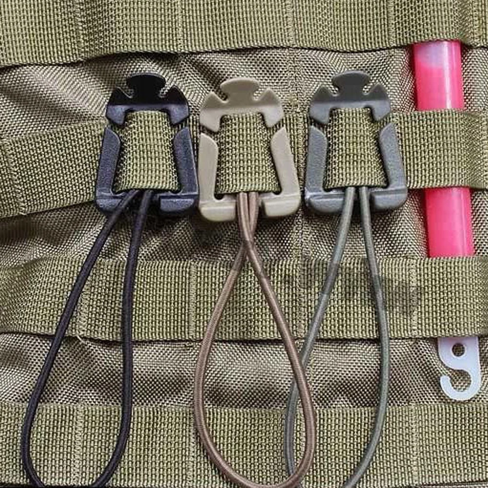 Fire Starting Kit - 1/2/5Pcs Backpack Buckle Clamp Carabiner Survival