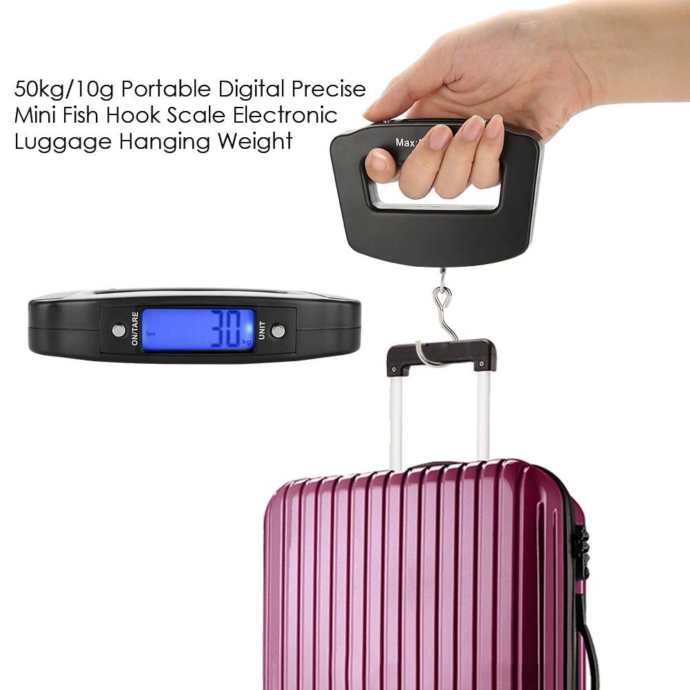Fishing Kit Compact - 50kg Digital Fishing Scale Hanging Hook