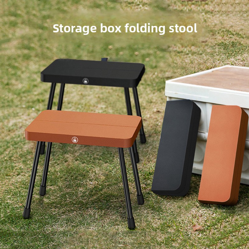 Fishing Kit Compact - Folding Outdoor Camping Stool, Portable Pocket