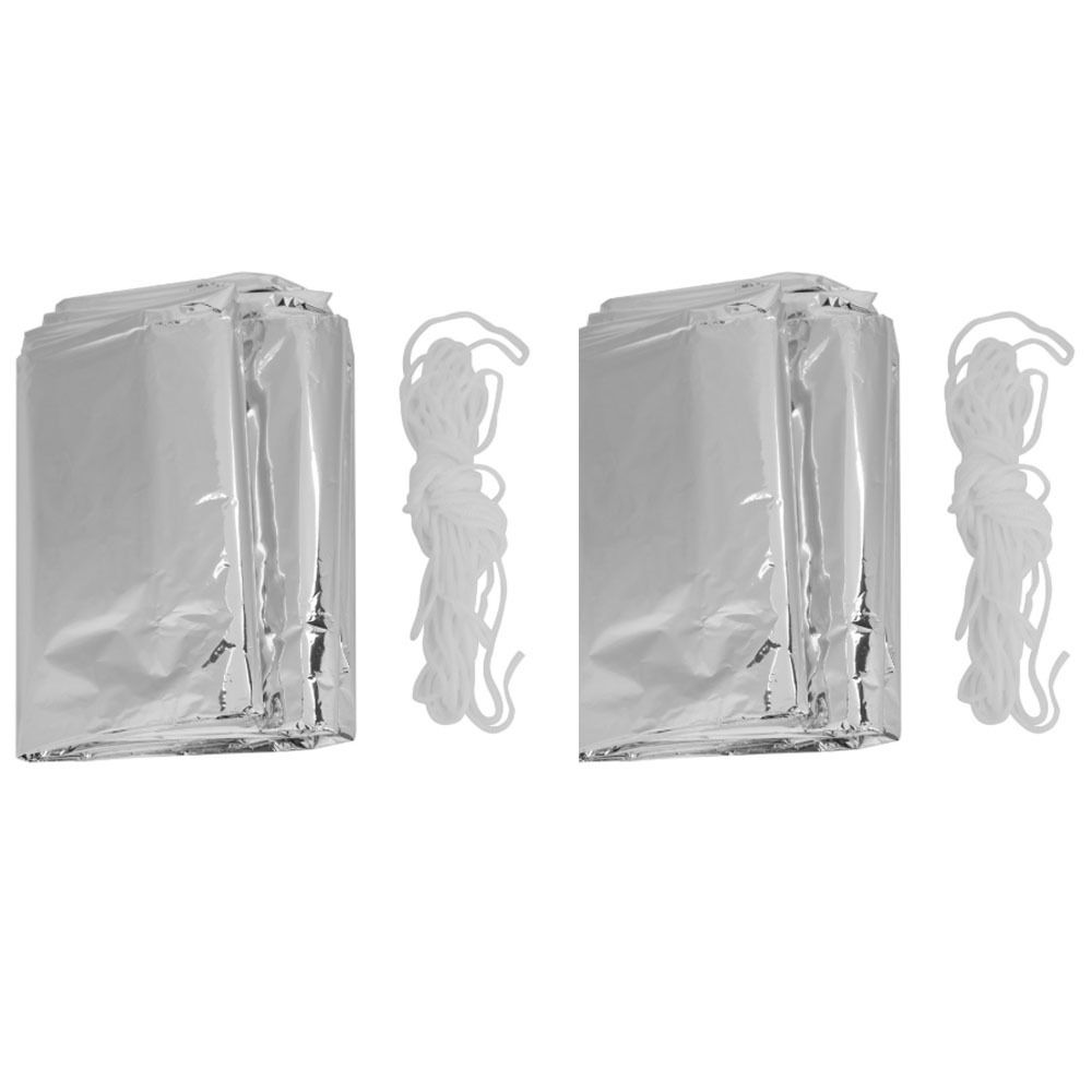 2 Pcs Durable Reflective Emerg – Survival Blanket Reflective Bewertung und Preis