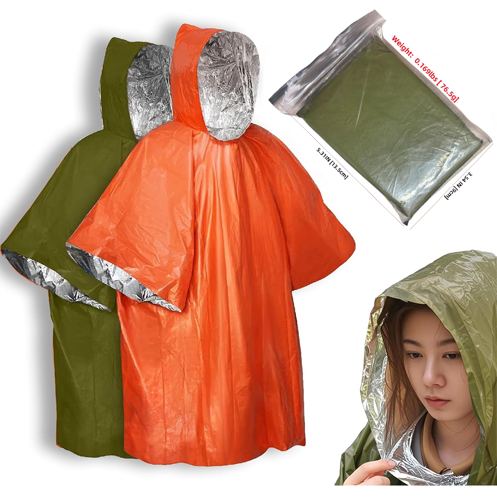 Camping Raincoat Waterproof Su – Survival Blanket Reflective Bewertung und Preis
