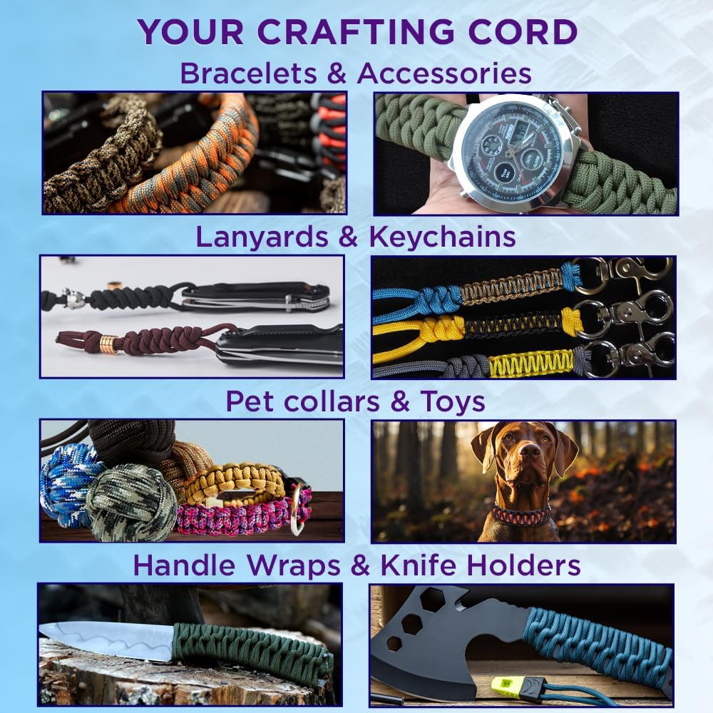 Reflective Paracord Rope 1000f – Para Cord 1000Ft Bewertung und Preis