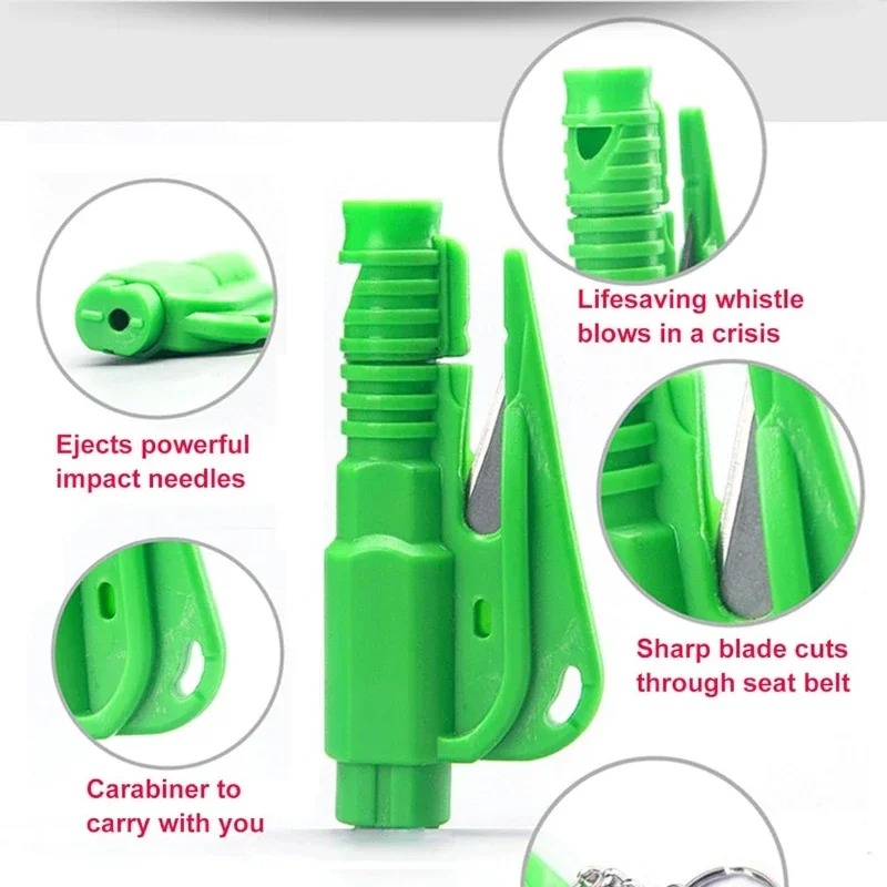 1pc Mini Safety Hammer Keychai – Rescue Rope Throw Bewertung und Preis