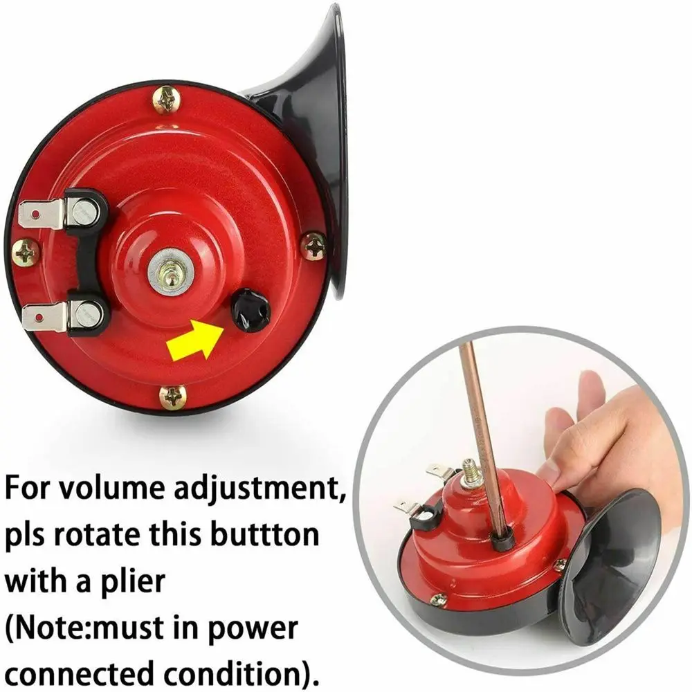 12V Loud Car Horn: 1/2Pcs 300  – Emergency Whistle Loud Bewertung und Preis