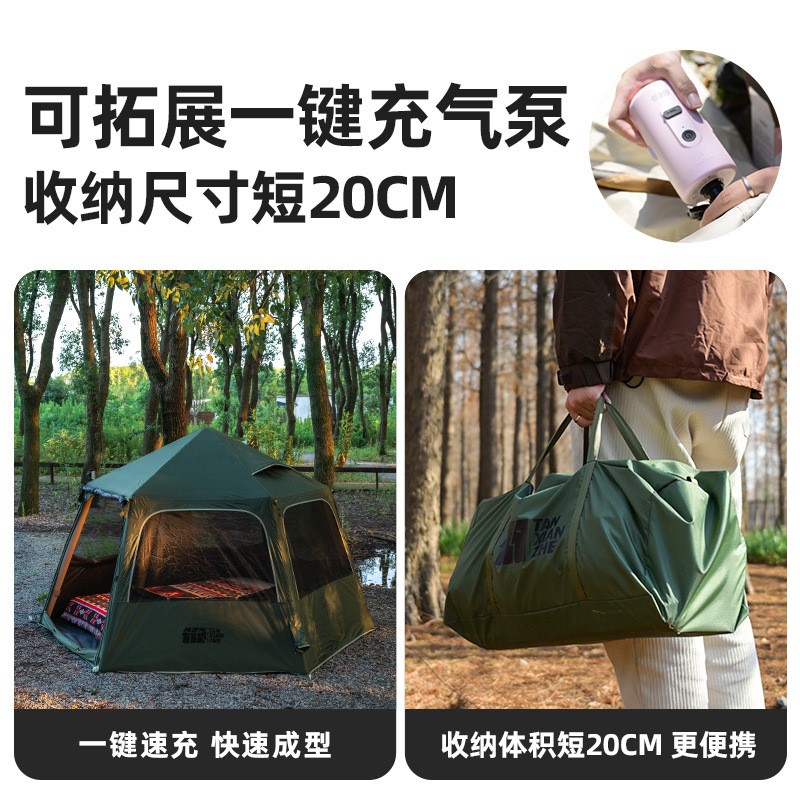 Automatic inflatable tent Outd – Emergency Mylar Tent Bewertung und Preis