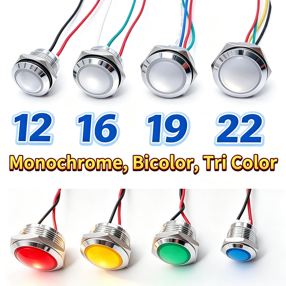 12mm 16mm 19mm 22mm Metal LED  – Signal Panel Orange Bewertung und Preis