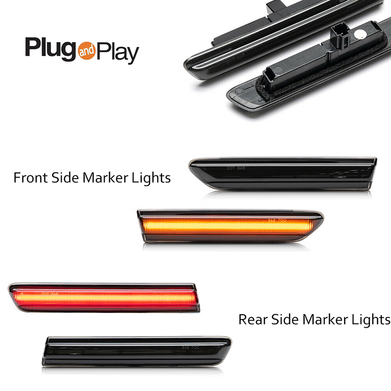 Smoked Lens Front Amber / Rear – Signal Flare Kit Bewertung und Preis