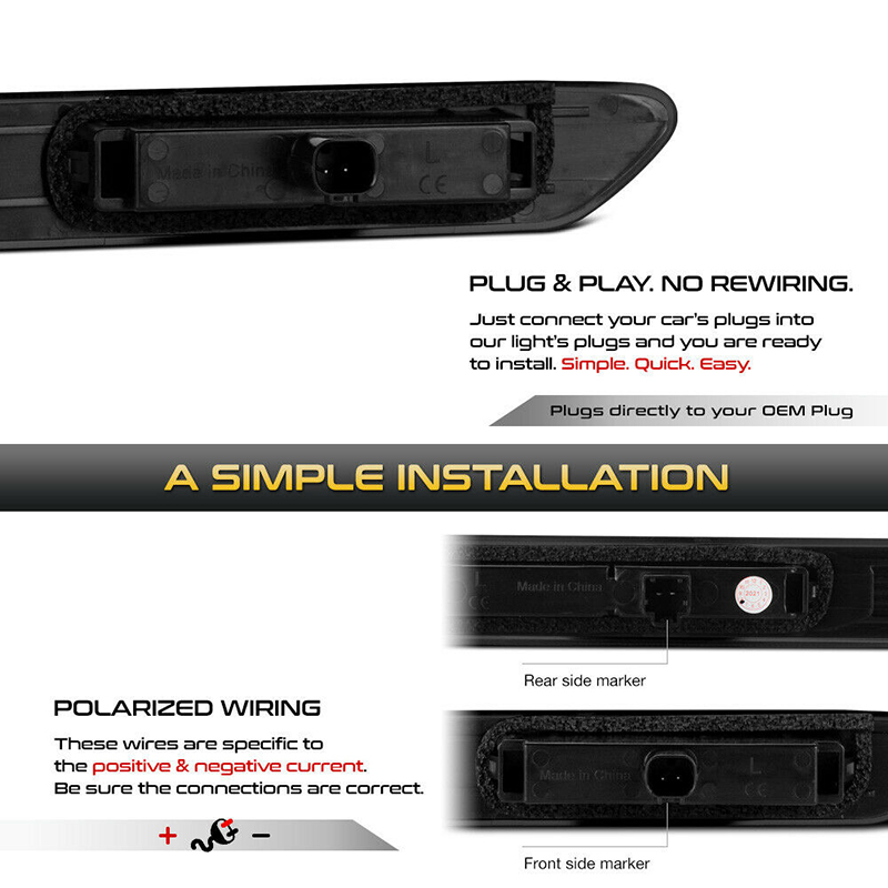 Smoked Lens Front Amber / Rear – Signal Flare Kit Bewertung und Preis