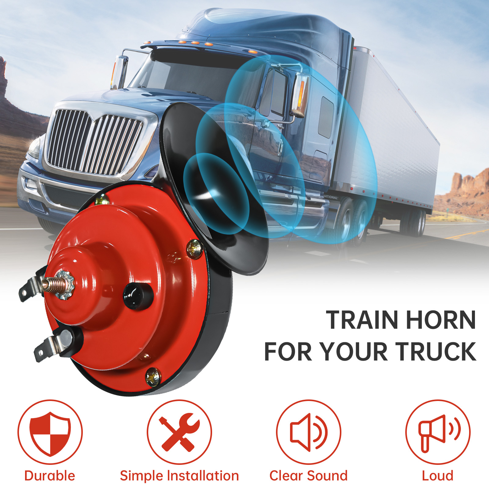 12V Super Loud Train Horns 300 – Emergency Whistle Loud Bewertung und Preis