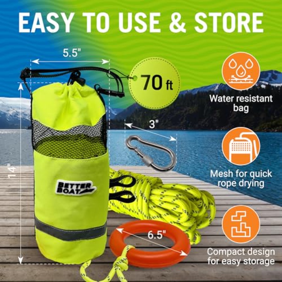 Water Throw Bag for Rescue Rop – Rescue Rope Throw Bewertung und Preis