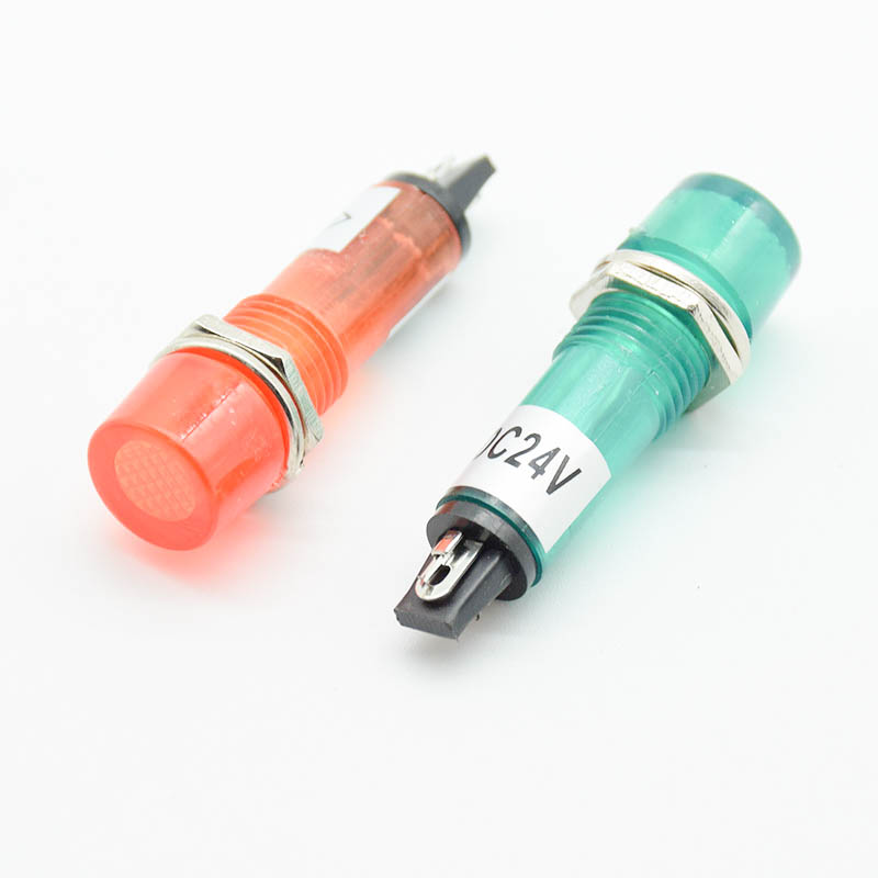 5Pcs 220V 12V 24V DC Mounting  – Signal Panel Orange Bewertung und Preis