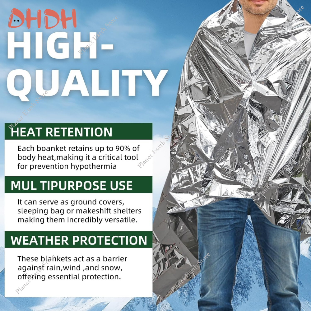 Emergency Thermal Blanket 5/10 – Survival Blanket Reflective Bewertung und Preis