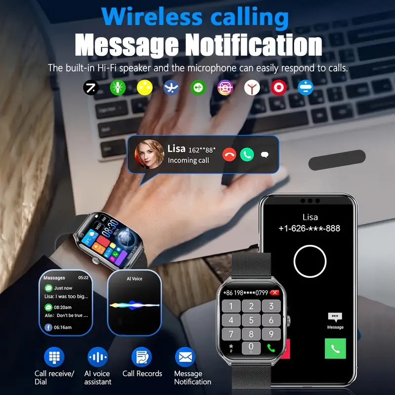 New from DAORKOW Smartwatch 1. – Compass Lensatic Bewertung und Preis