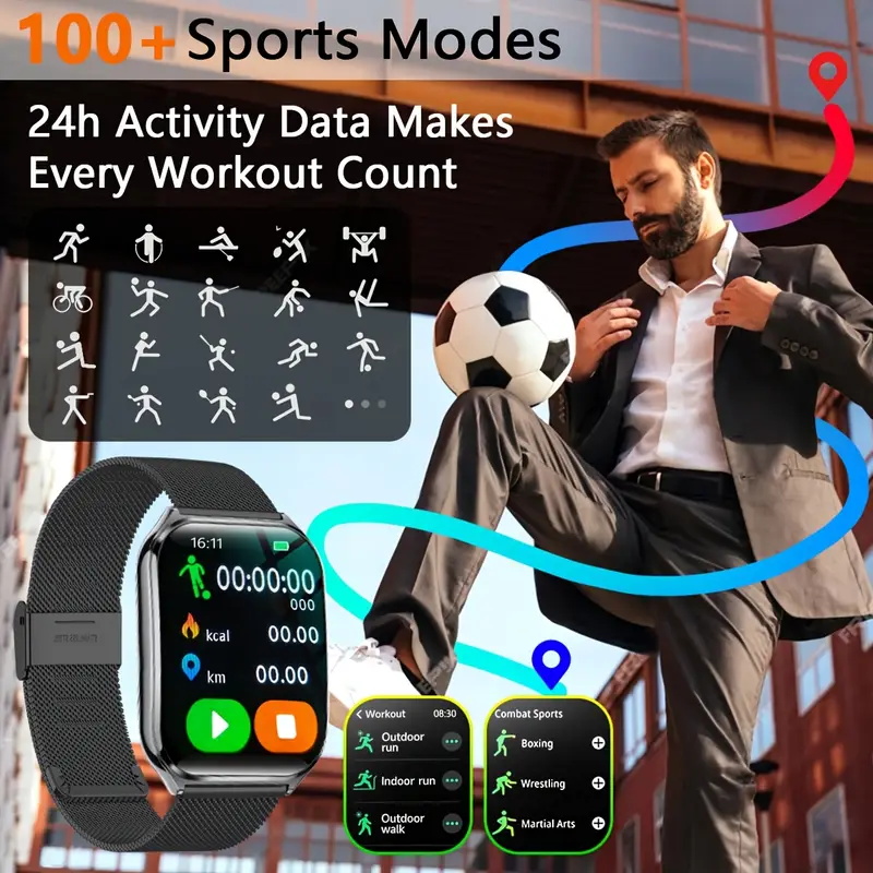 New from DAORKOW Smartwatch 1. – Compass Lensatic Bewertung und Preis