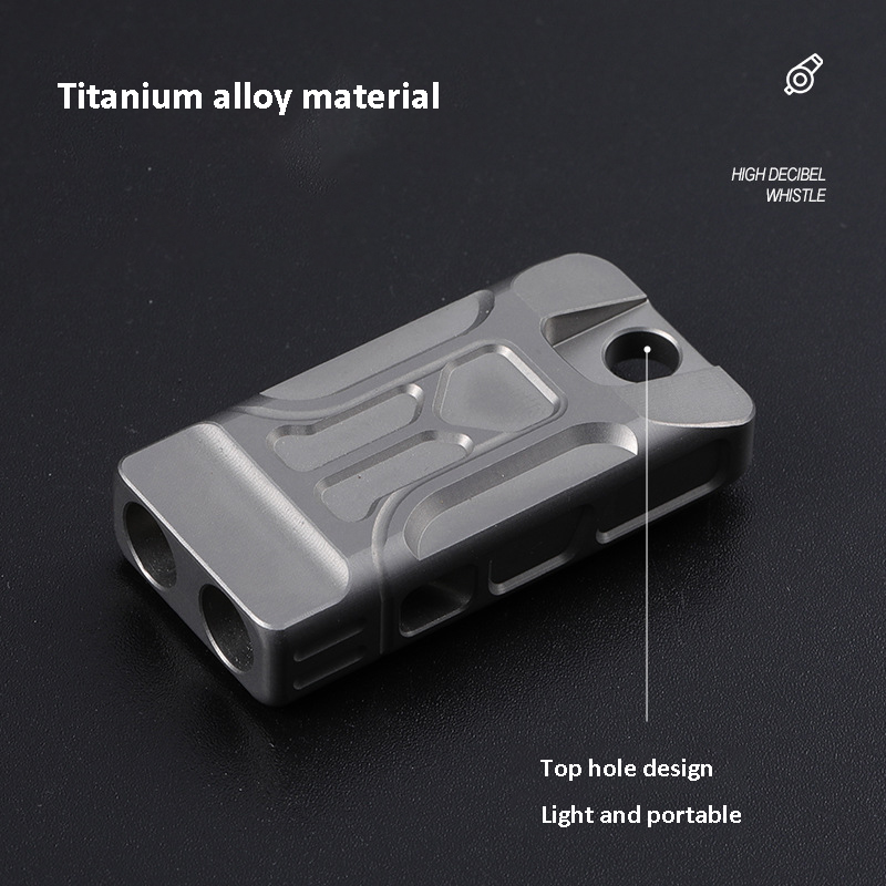 Titanium Alloy Whistle Multifu – Emergency Whistle Loud Bewertung und Preis