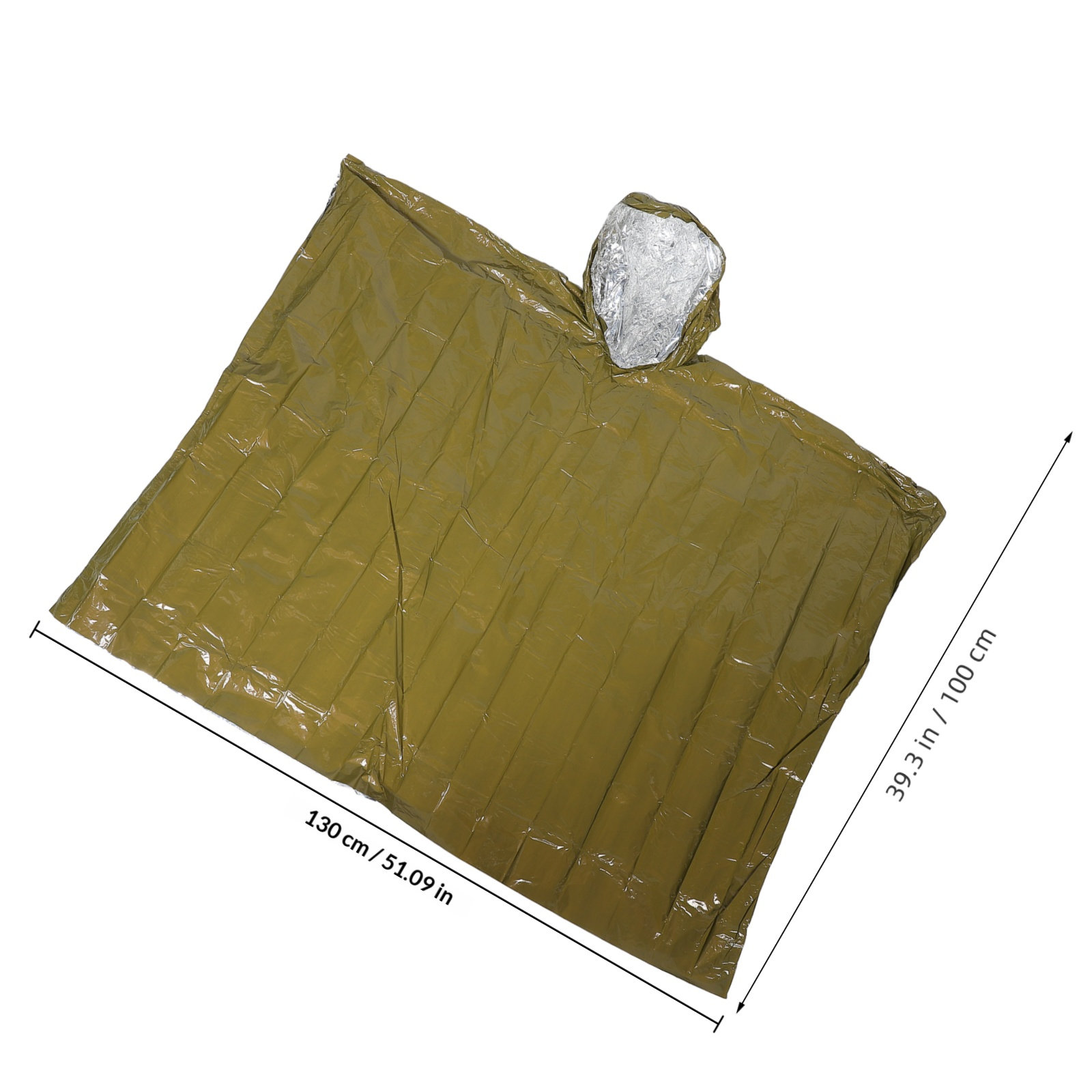2Pcs Emergency Survival Poncho – Emergency Poncho Rain Bewertung und Preis
