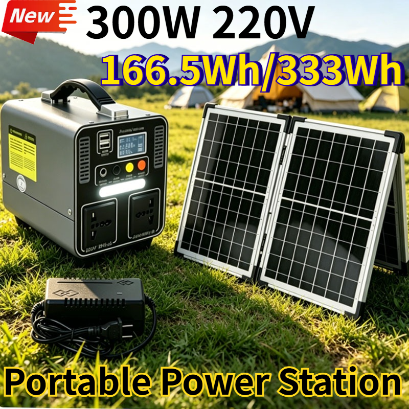 300W 166.5Wh/333Wh Portable Po – Solar Emergency Charger Bewertung und Preis