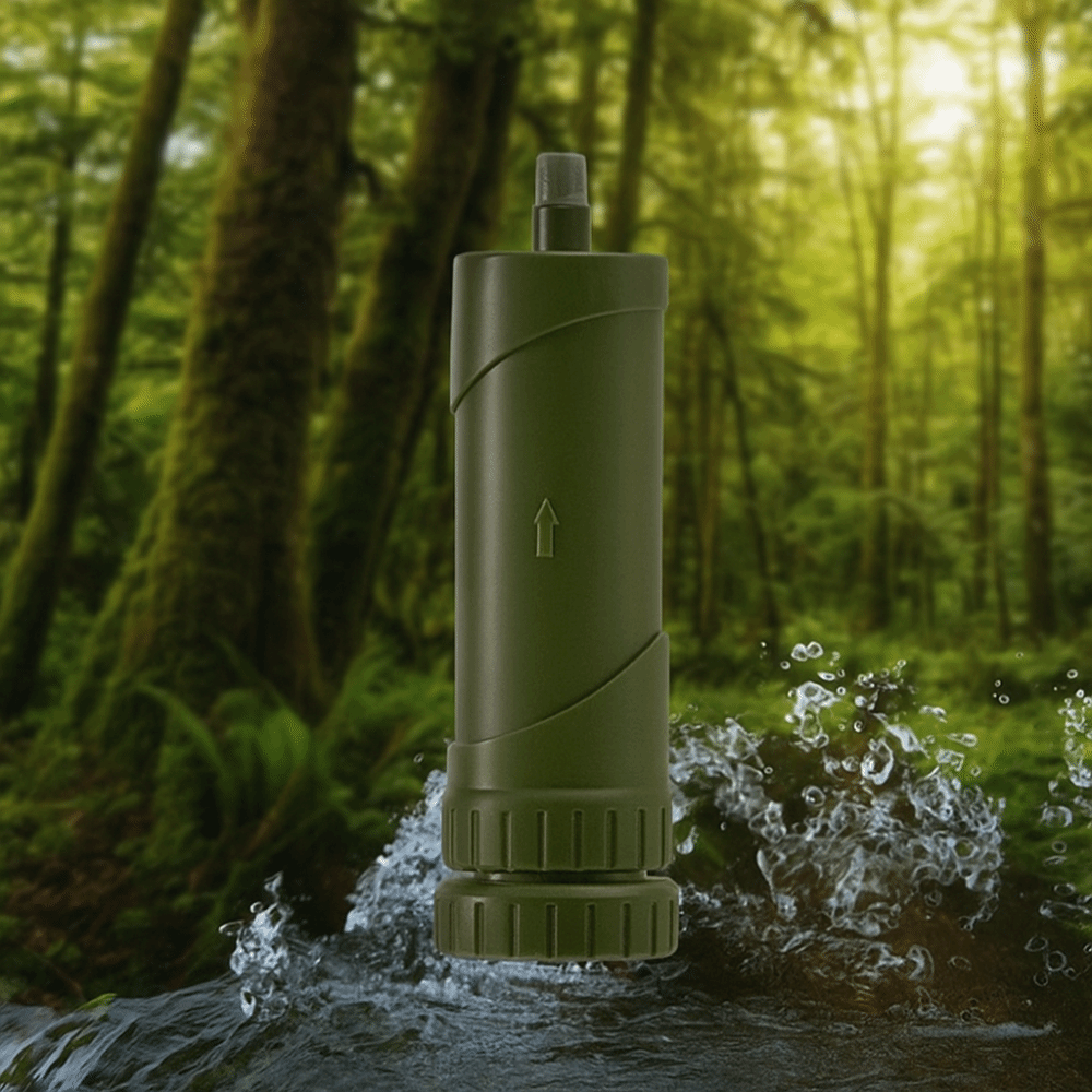 ABS Outdoor Mini Water Filter  – Water Purification Straw Bewertung und Preis