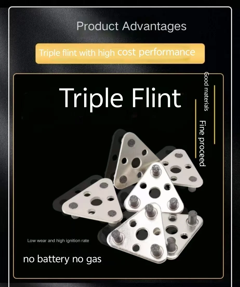 1pc Spark lighter stone Triple – Fire Starting Kit Bewertung und Preis