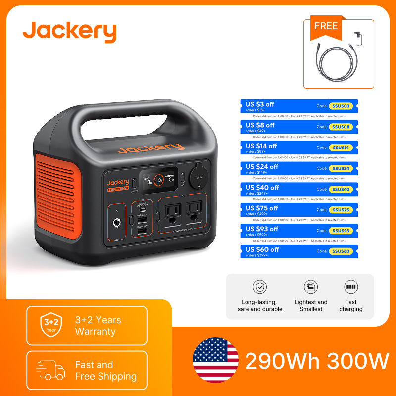 Jackery Portable Power Station – Solar Emergency Charger Bewertung und Preis
