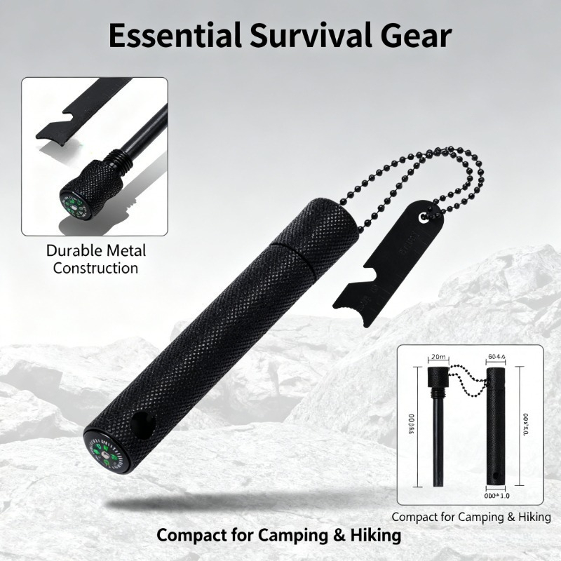 Magnesium Rod with Compass - W – Magnesium Fire Starter Bewertung und Preis