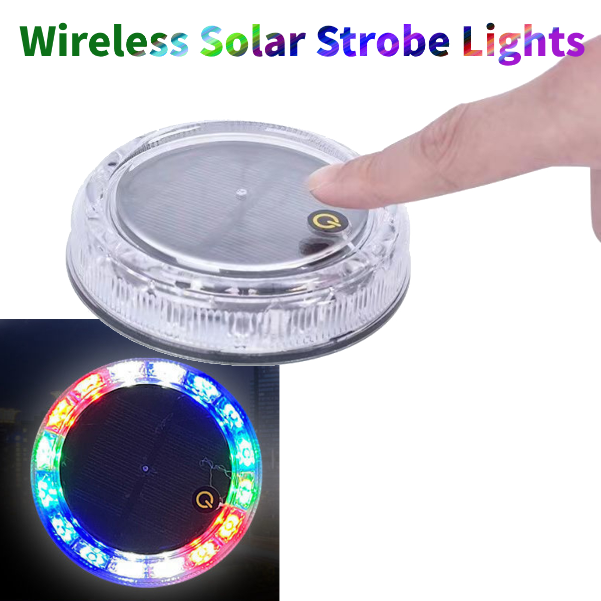 1/2x Car Wireless Strobe Touch – Sos Light Strobe Bewertung und Preis