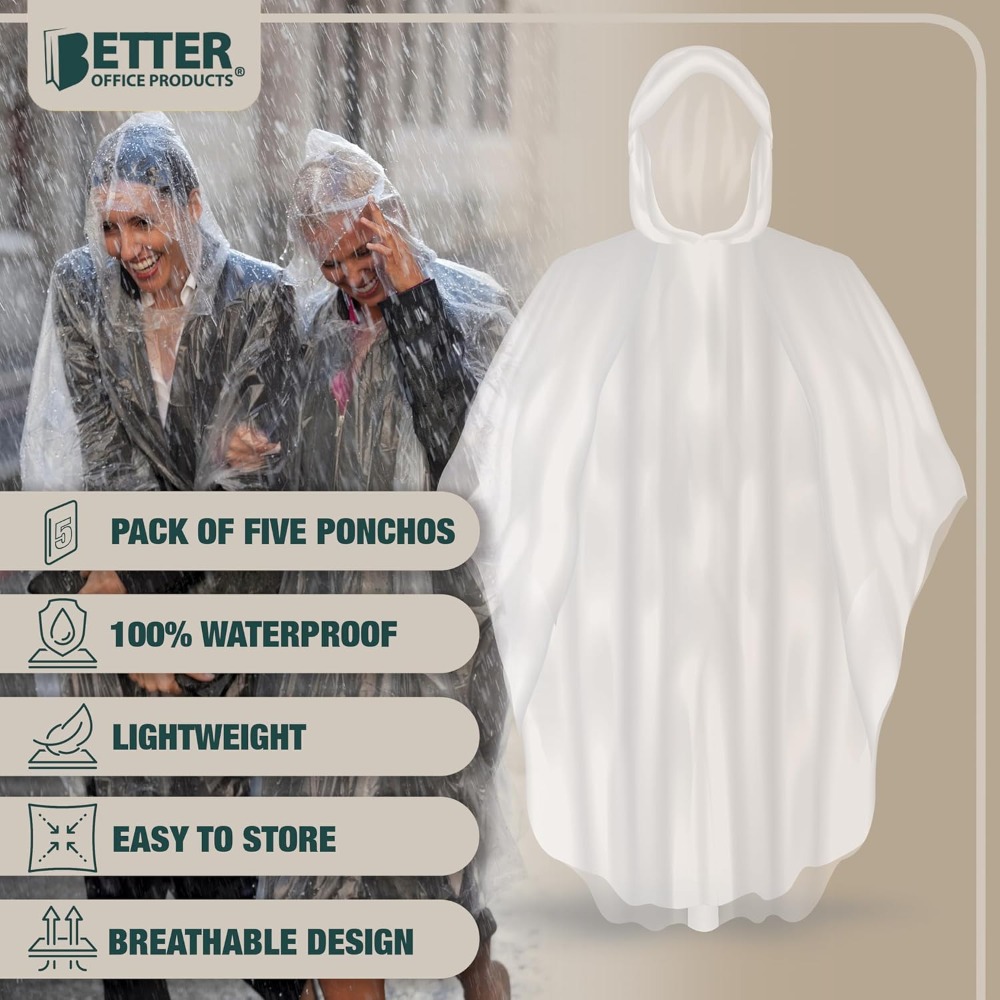 Better Office Products Disposa – Emergency Poncho Rain Bewertung und Preis