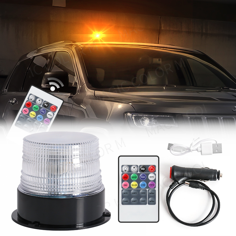 RGB LED Car Strobe Warning Lig – Sos Light Strobe Bewertung und Preis