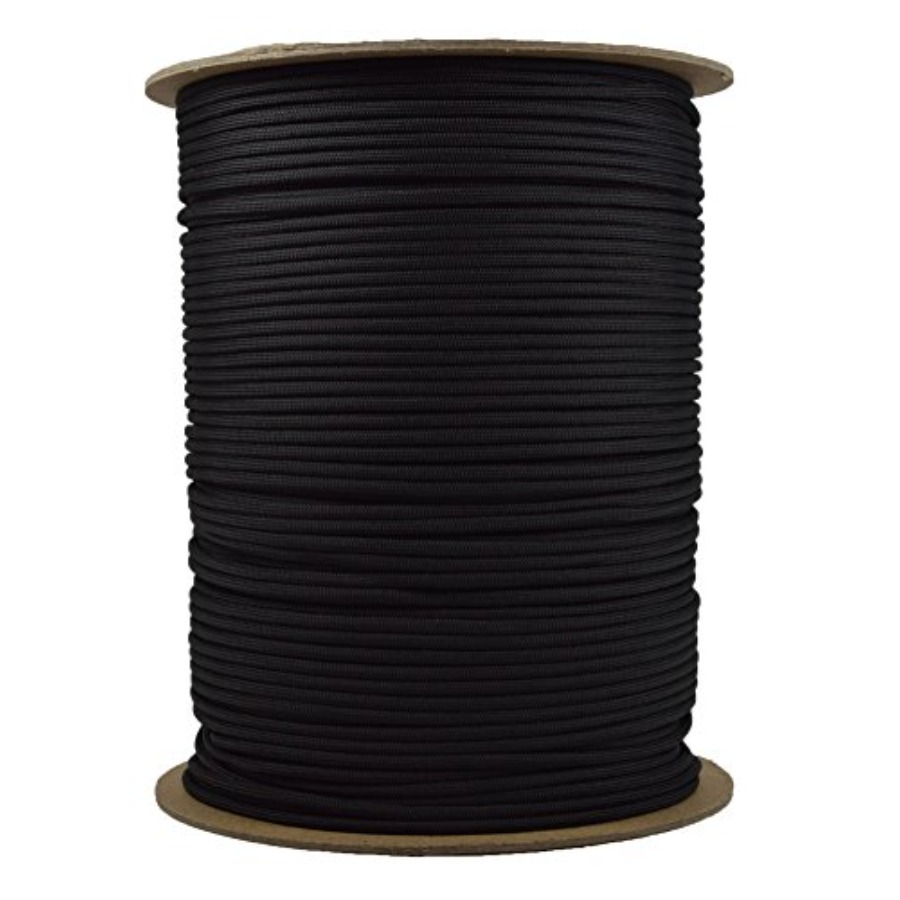 Paracord 1000 ft. Spool - Blac – Para Cord 1000Ft Bewertung und Preis