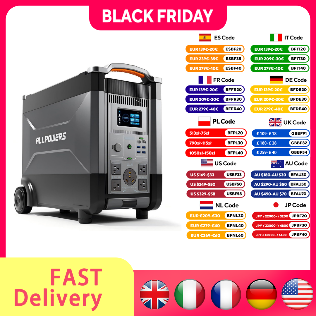 ALLPOWERS R4000 Expandable Por – Solar Emergency Charger Bewertung und Preis