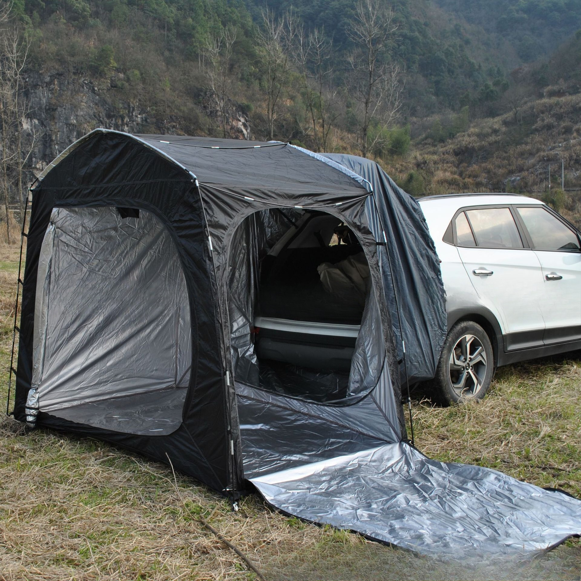 Easy to store full-model rear  – Emergency Mylar Tent Bewertung und Preis