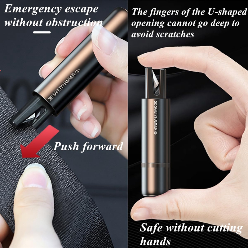2 In 1 Car Safety Hammer Emerg – Rescue Rope Throw Bewertung und Preis