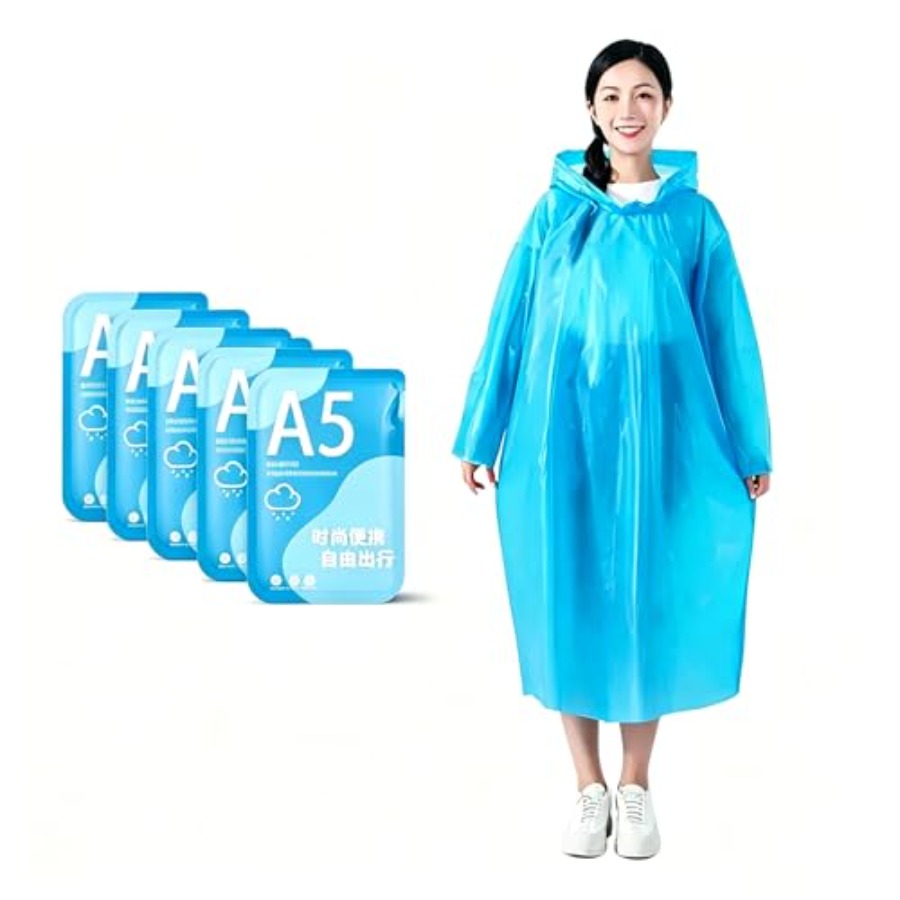 Disposable Rain Ponchos Emerge – Emergency Poncho Rain Bewertung und Preis