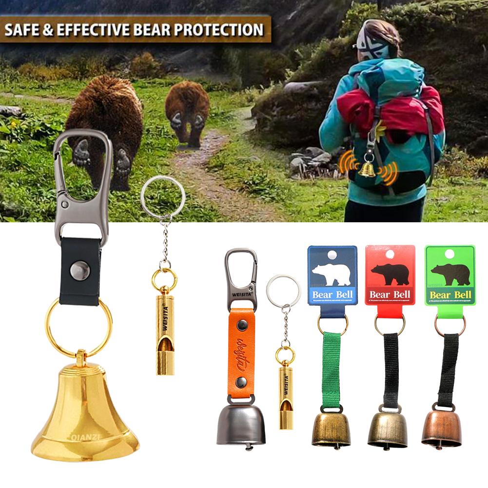 New 1pcs Loud Bear Bell with E – Emergency Whistle Loud Bewertung und Preis