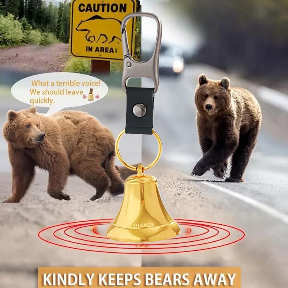 New 1pcs Loud Bear Bell with E – Emergency Whistle Loud Bewertung und Preis
