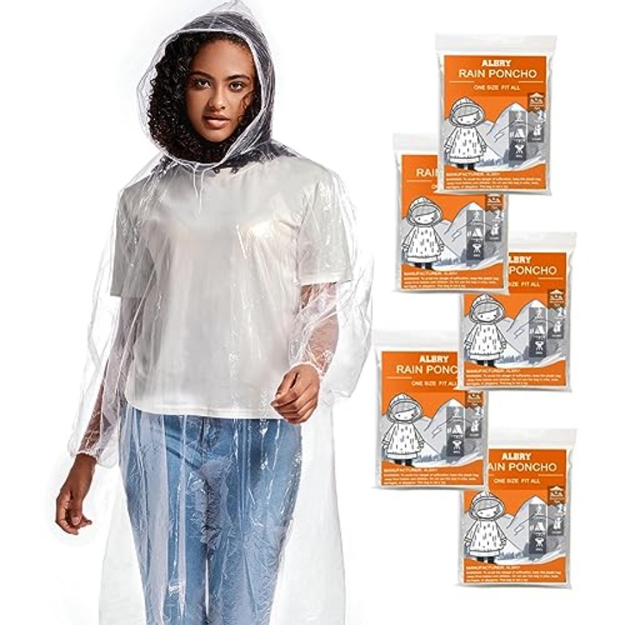 Disposable Rain Ponchos for Ad – Emergency Poncho Rain Bewertung und Preis