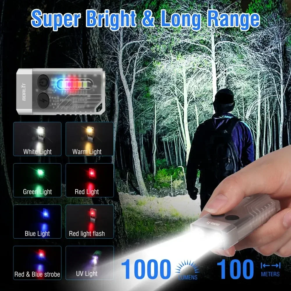 BORUiT V10 Keychain UV LED EDC – Fishing Kit Compact Bewertung und Preis