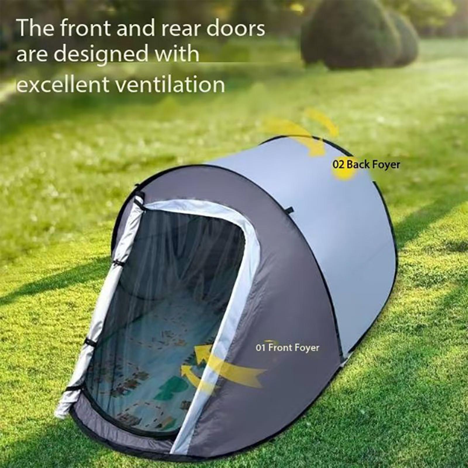 Hand-throw Automatic Open Camp – Emergency Mylar Tent Bewertung und Preis