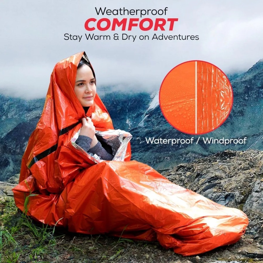 1PC Anti-rain Emergency Sleepi – Emergency Mylar Tent Bewertung und Preis