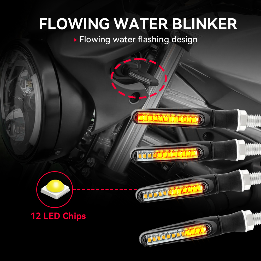 Motorcycle Led Turn Signals Di – Sos Light Strobe Bewertung und Preis
