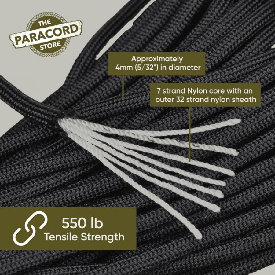 Type III 550 Paracord - 1000 F – Para Cord 1000Ft Bewertung und Preis