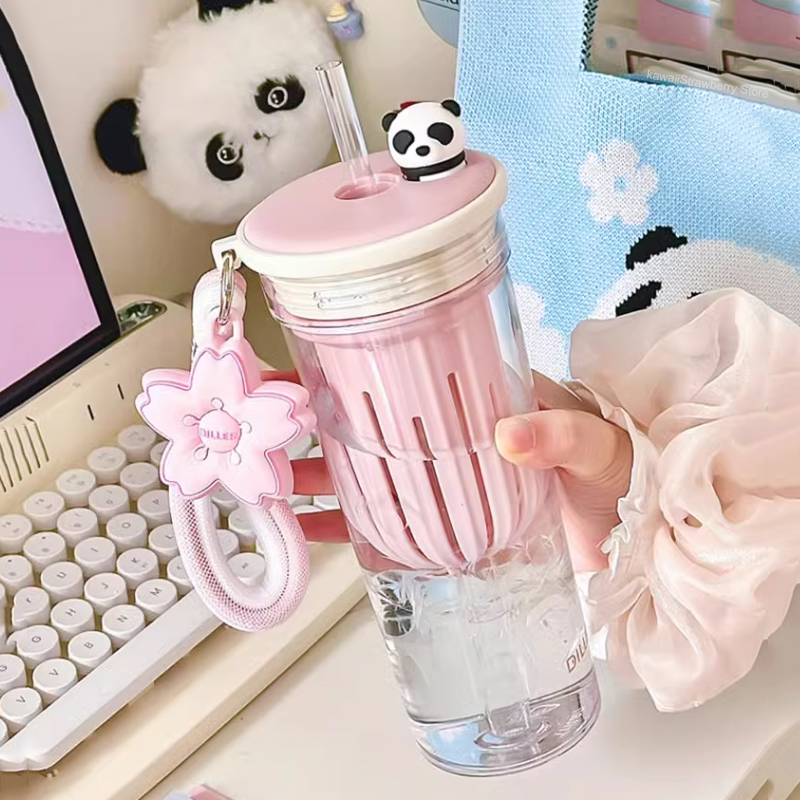 650ml Kawaii Water Bottle With – Water Purification Straw Bewertung und Preis