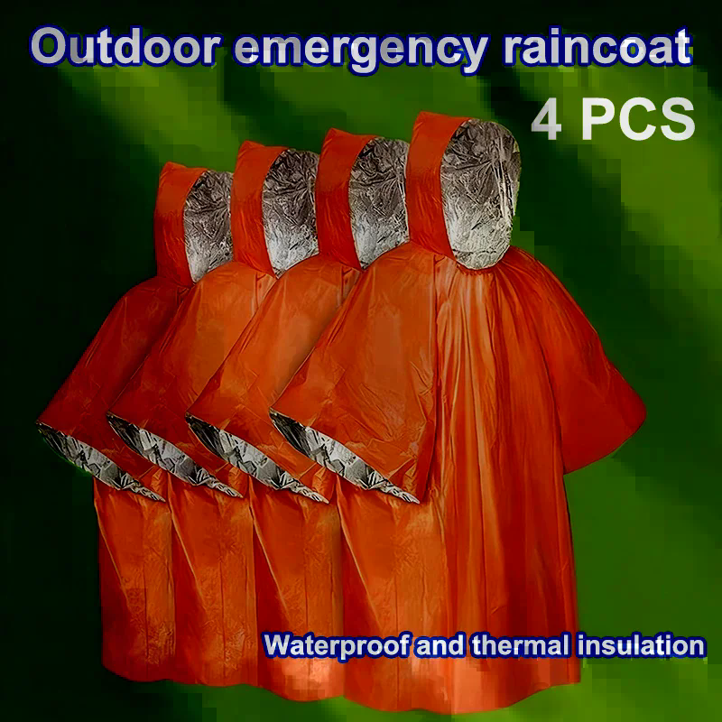 4PCS Emergency Survival Rain H – Survival Blanket Reflective Bewertung und Preis