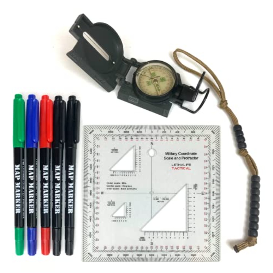Land Nav Kit with Lensatic Com – Compass Lensatic Bewertung und Preis
