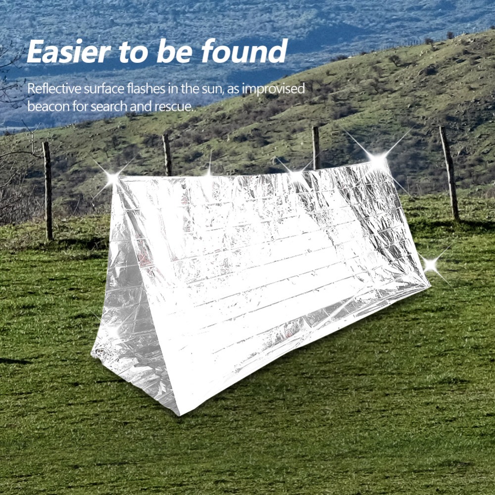 2 Pcs Reflective Emergency She – Survival Blanket Reflective Bewertung und Preis
