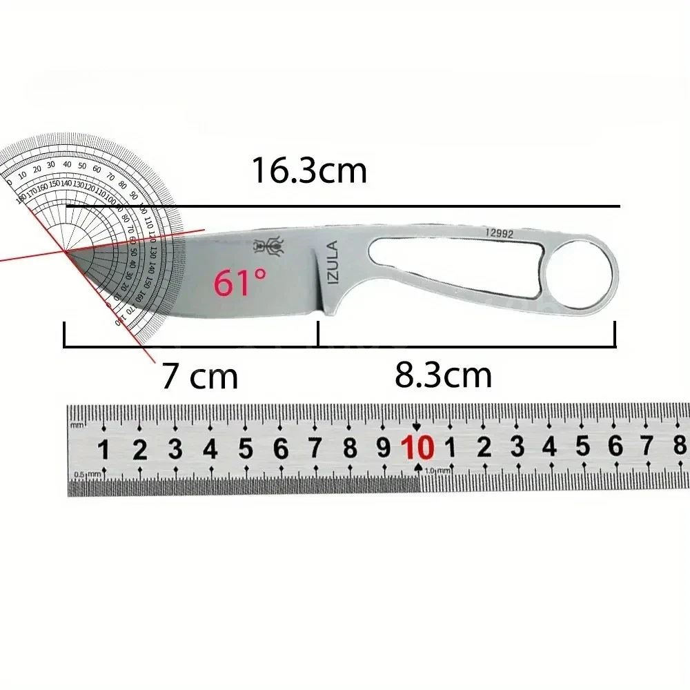 IZULA High-Strength Straight K – Bushcraft Knife Fixed Bewertung und Preis