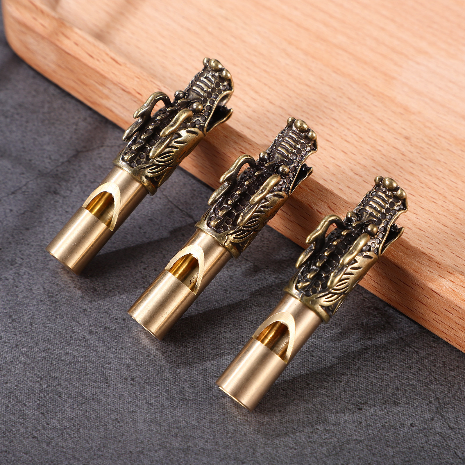 3Pcs Chinese Dragon Brass Whis – Emergency Whistle Loud Bewertung und Preis