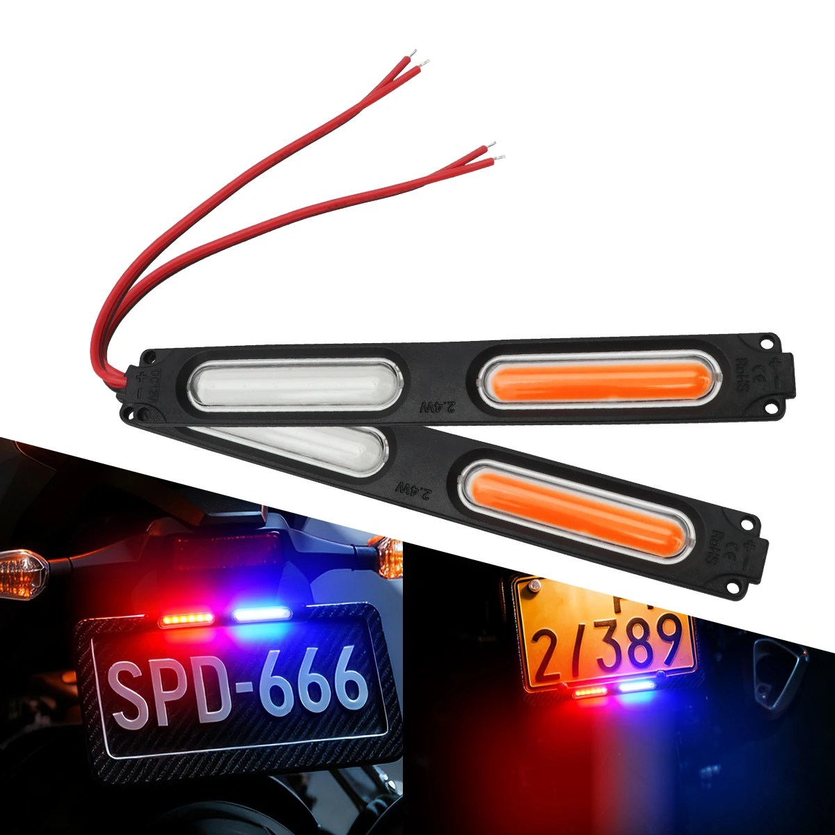 Red Blue Flashing Dual Light L – Sos Light Strobe Bewertung und Preis