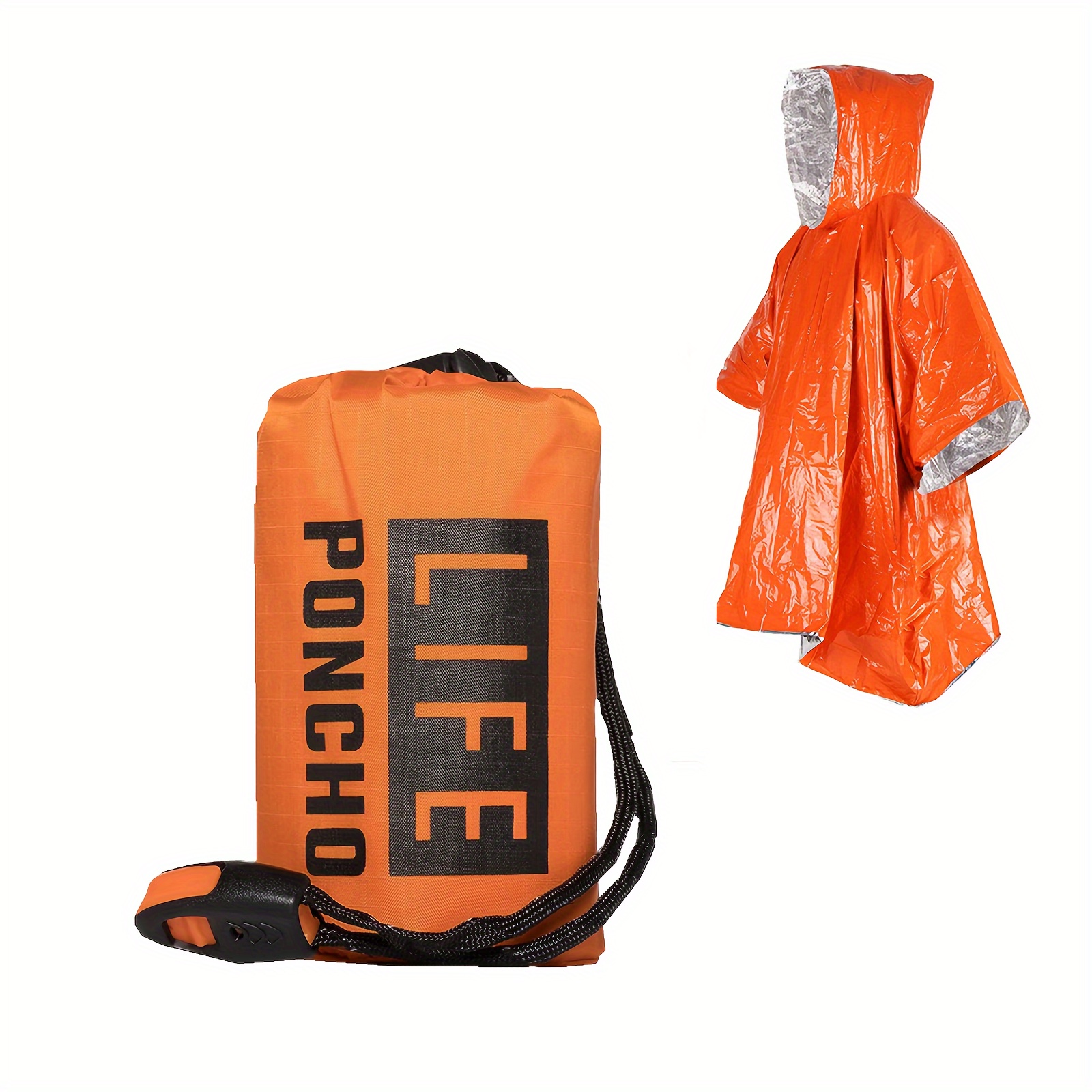 Emergency Survival Rain Poncho – Survival Blanket Reflective Bewertung und Preis